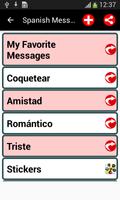 Español Mensajes Spanish SMS Affiche