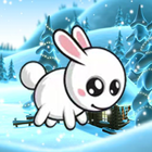 Cute Rabbit Snow Adventure आइकन