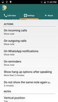 Call Notes Reminder app syot layar 3