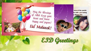 Eid Greetings Face Card Frame : Eidh ul Adha Gift capture d'écran 2