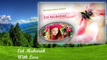 Eid Greetings Face Card Frame : Eidh ul Adha Gift capture d'écran 3