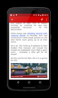 Unofficial Reader for TMZ تصوير الشاشة 3
