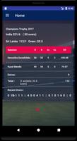 Crictz - Cricket live score app Affiche