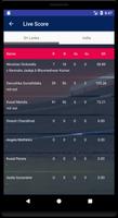 Crictz - Cricket live score app स्क्रीनशॉट 1