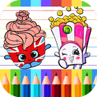 Coloring Pages for Shopkins icône