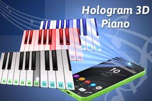 Hologram Piano Simulator capture d'écran 2