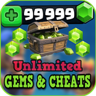 Unlimited Gems and Chest Prank icône