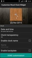 Wood Clock Widget 截图 3