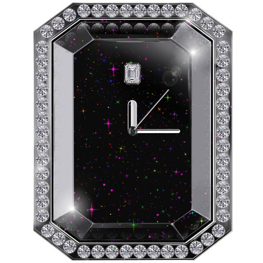 💎 Diamond Clock Widget