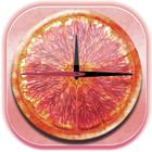 Orange Clock Widget icône