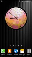 Theme Hearts Clock تصوير الشاشة 2