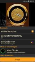 Luxury Clock Gold स्क्रीनशॉट 2