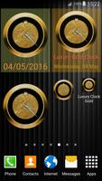 Luxury Clock Gold स्क्रीनशॉट 3
