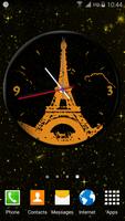 Paris Clock Widget Affiche