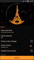 برنامه‌نما Paris Clock Widget عکس از صفحه