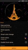 Paris Clock Widget screenshot 2