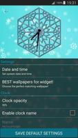 Winter Clock Live captura de pantalla 1