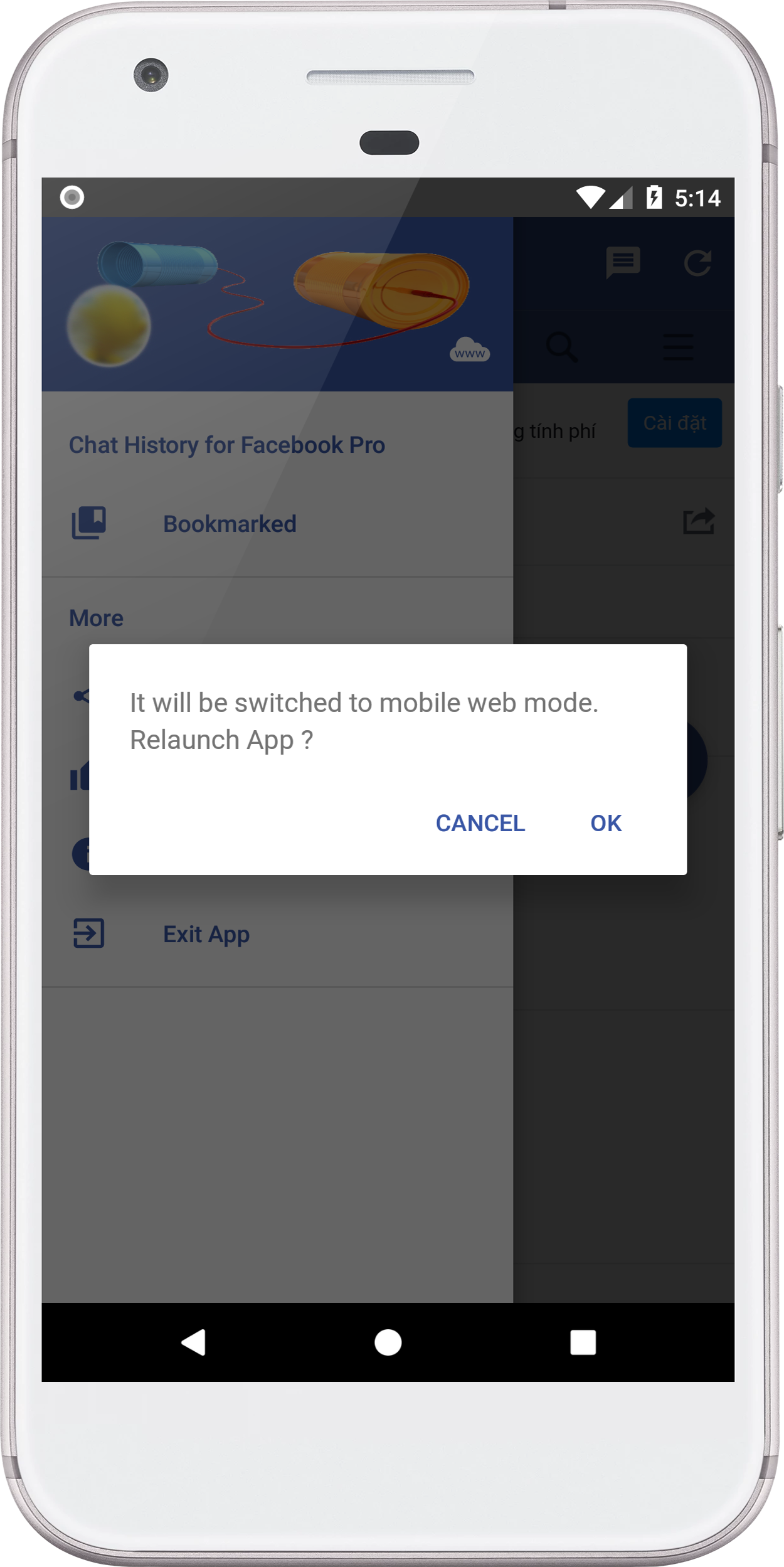 Manager facebook chat history Facebook Chat