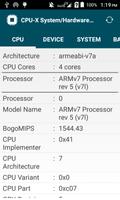 برنامه‌نما CPU - X: System /Hardware info عکس از صفحه