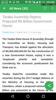 Taraba State News ภาพหน้าจอ 2