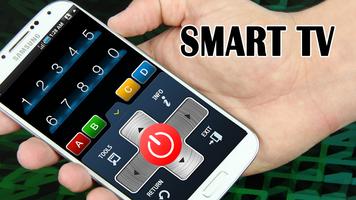 Smart TV Remote Control Plakat