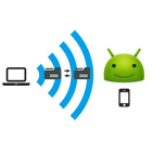 Remote access & file sharing / transfer icon