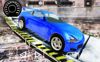 Xtreme Impossible Track - 真正的汽车驾驶3D游戏 截图 1