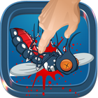 Cockroach bug smasher  free icon