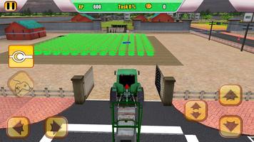 Combine Harvester Tractor Sim capture d'écran 2