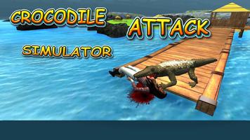 Crocodile Attack Simulator Affiche