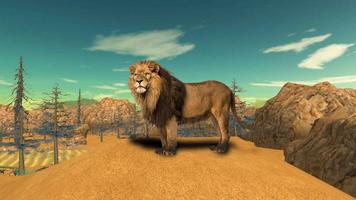 Angry Lion Jungle Attack capture d'écran 2