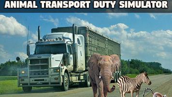 Animal Transport Duty Sim Affiche