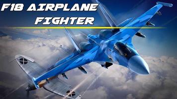 F18 Airplane Fighter Affiche