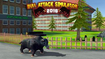 Bull Attack Simulator 2016 poster