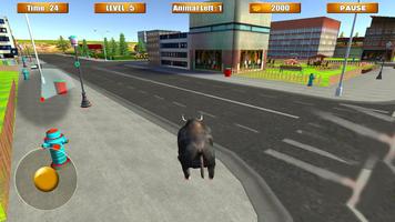 Bull Attack Simulator 2016 اسکرین شاٹ 2