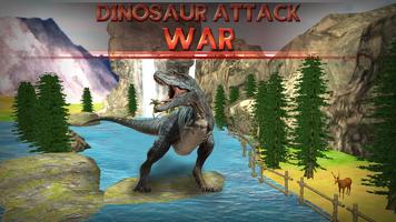 Dinosaur Attack War poster