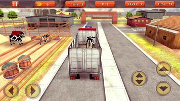 Farm Animal Truck Transport capture d'écran 2