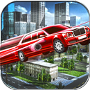 Flying Limousine Race Game APK