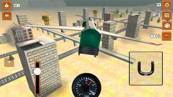 Flying Train Race Game Free screenshot 2