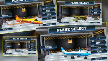 Flight Simulator Airplane 3D imagem de tela 3