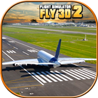 FLIGHT SIMULATOR FLY 3D 2 أيقونة