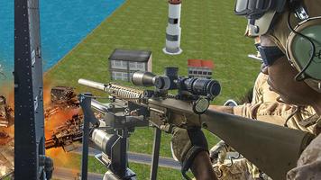 Helicopter Sniper Battle capture d'écran 3