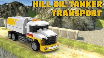 Hill Oil Tanker Transport ポスター