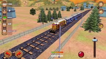 Indian Rajdhani Train Sim تصوير الشاشة 1