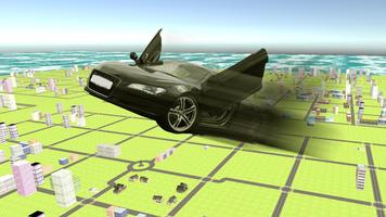 Super Car Fly Race captura de pantalla 3