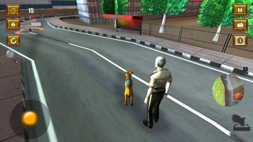 Police Dog Airport Crime 3D imagem de tela 1
