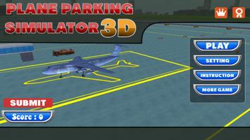 Plane Parking Simulator 3D Affiche
