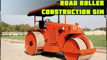 Road Roller Construction Sim Affiche