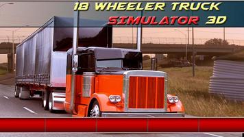 18 Wheeler Truck Simulator 3D plakat
