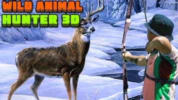 Wild Animal Hunter 3D โปสเตอร์